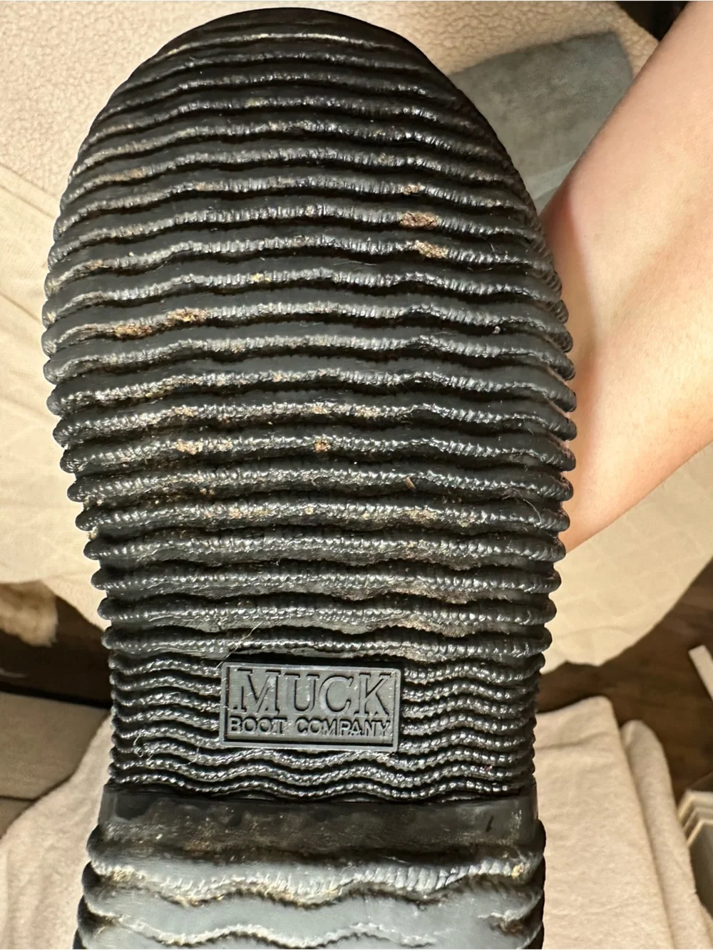 Muck Boots excellent barely